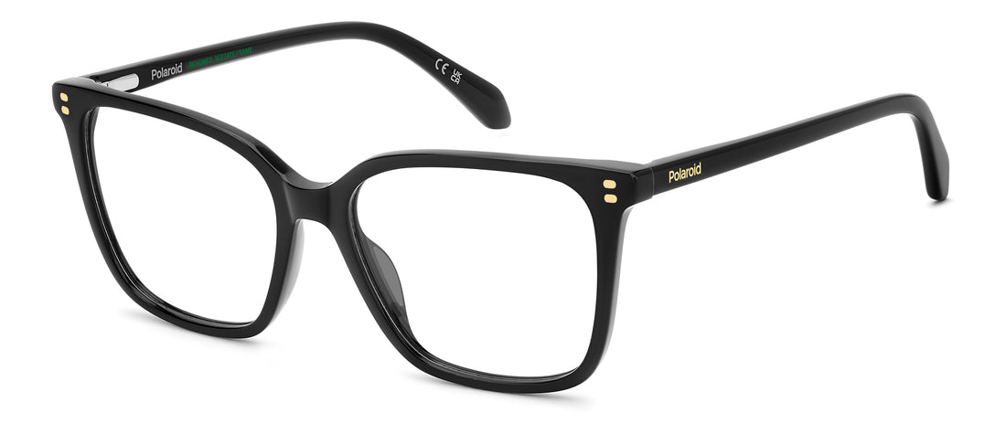 Occhiali da vista polaroid pld d606 807 negro square femenino taglia 53mm - Vista principale