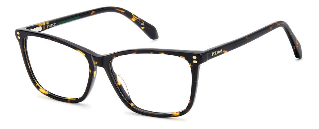 Occhiali da vista polaroid pld d607 086 havana cat eye femenino taglia 56mm - Vista principale