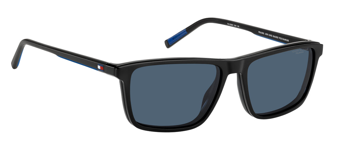 Brillen tommy hilfiger th 2326/c d51 c3 negro rectangular masculino maat 57mm - Detailaanzicht