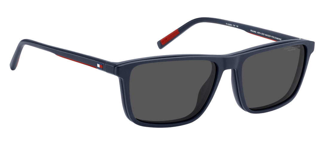 Brillen tommy hilfiger th 2326/c pjp m9 azul rectangular masculino maat 57mm - Detailaanzicht