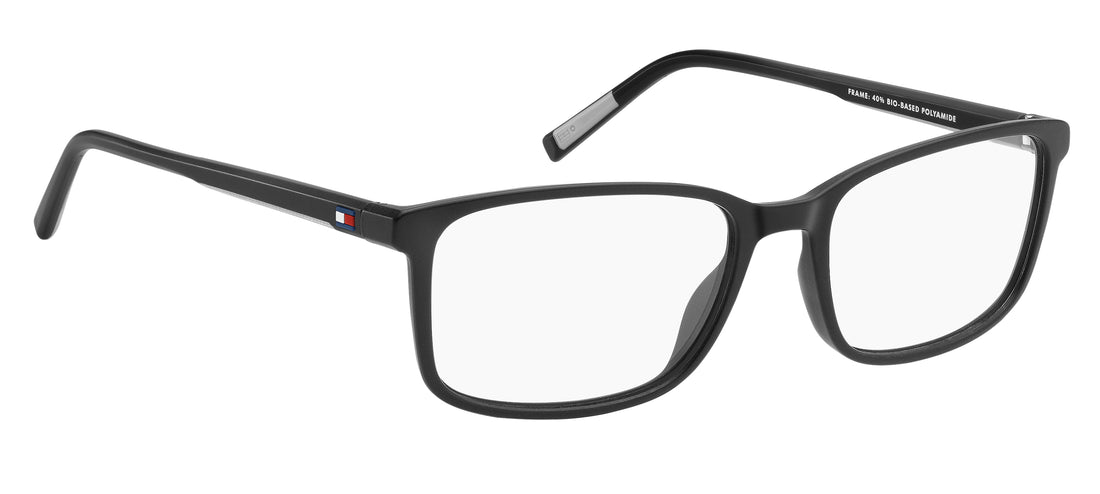 Gafas graduadas tommy hilfiger th 2327 807 negro rectangular masculino talla 56mm - Vista de detalle