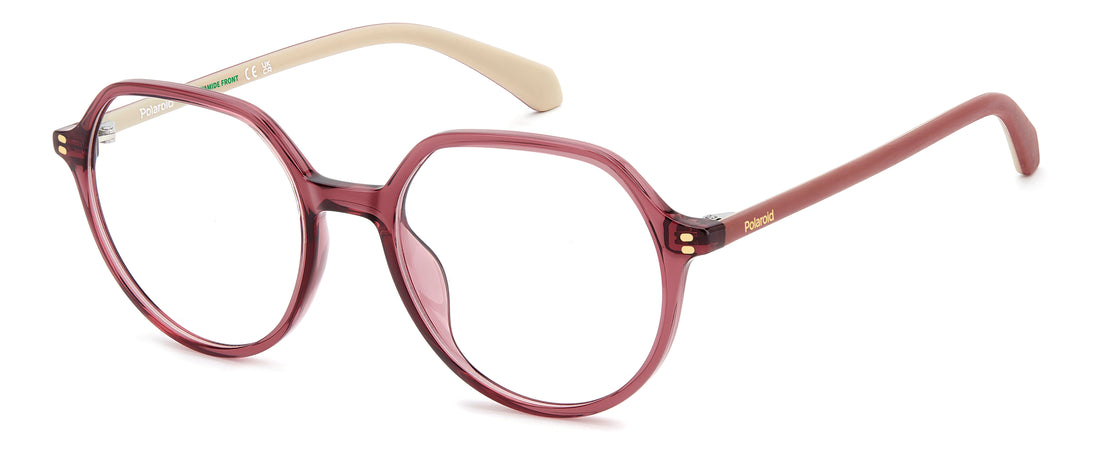 Occhiali da vista polaroid pld d613 0t7 burdeos square femenino taglia 51mm - Vista principale
