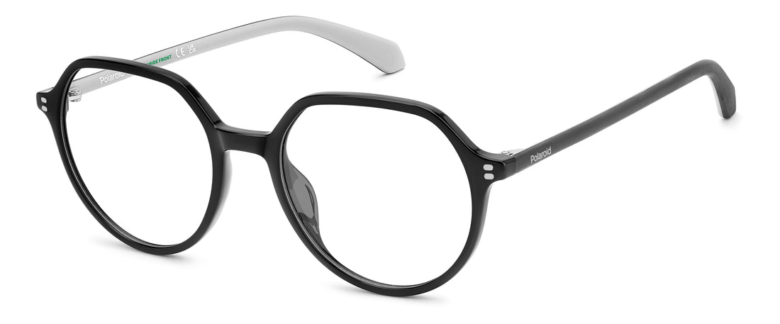 Occhiali da vista polaroid pld d613 807 negro square femenino taglia 51mm - Vista principale