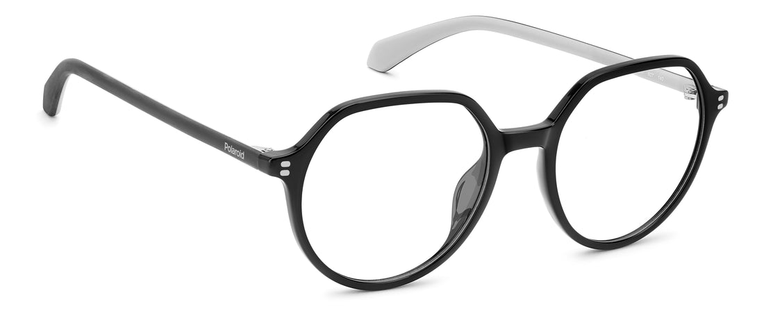 Occhiali da vista polaroid pld d613 807 negro square femenino taglia 51mm - Vista dettagliata