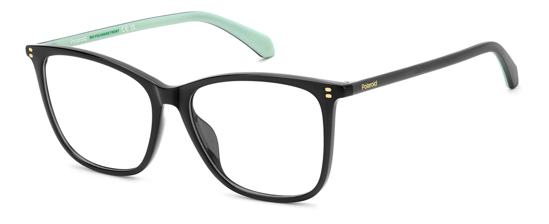 Occhiali da vista polaroid pld d614 807 negro cat eye femenino taglia 55mm - Vista principale