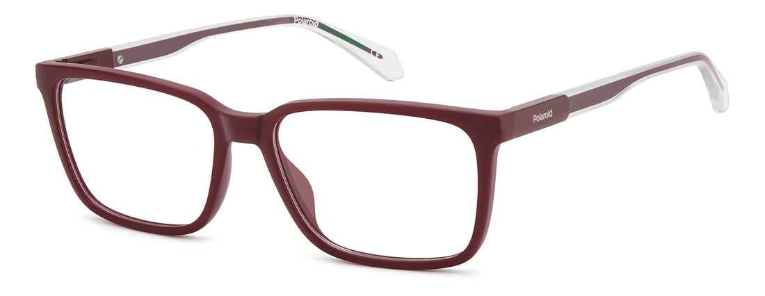 Occhiali da vista polaroid pld d620 0z3 rojo rectangular masculino taglia 56mm - Vista principale