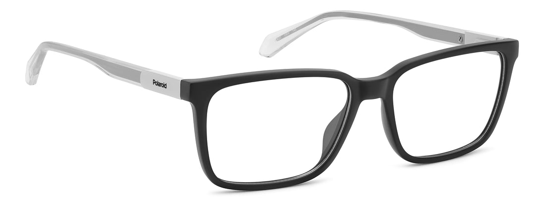 Occhiali da vista polaroid pld d620 o6w negro rectangular masculino taglia 56mm - Vista dettagliata