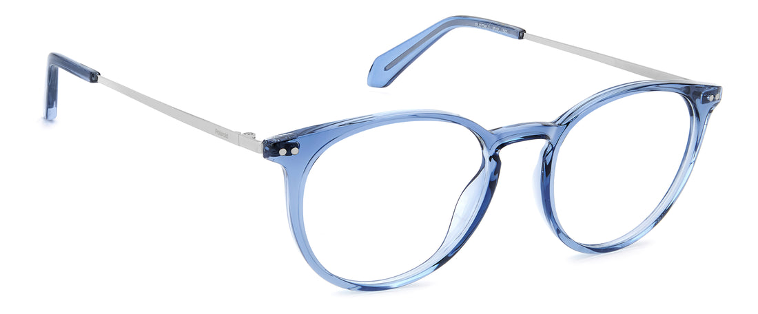 Occhiali da vista polaroid pld d617 pjp azul pantos masculino taglia 50mm - Vista dettagliata