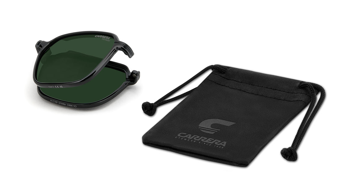 Lunettes de vue carrera ca 388/c r80 uc plateado rectangular masculino taille 53mm - Vue détaillée