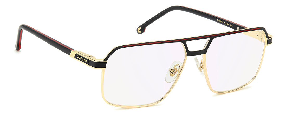 Brillen carrera 1145 rhl 2y dorado square masculino größe 58mm - Detailansicht