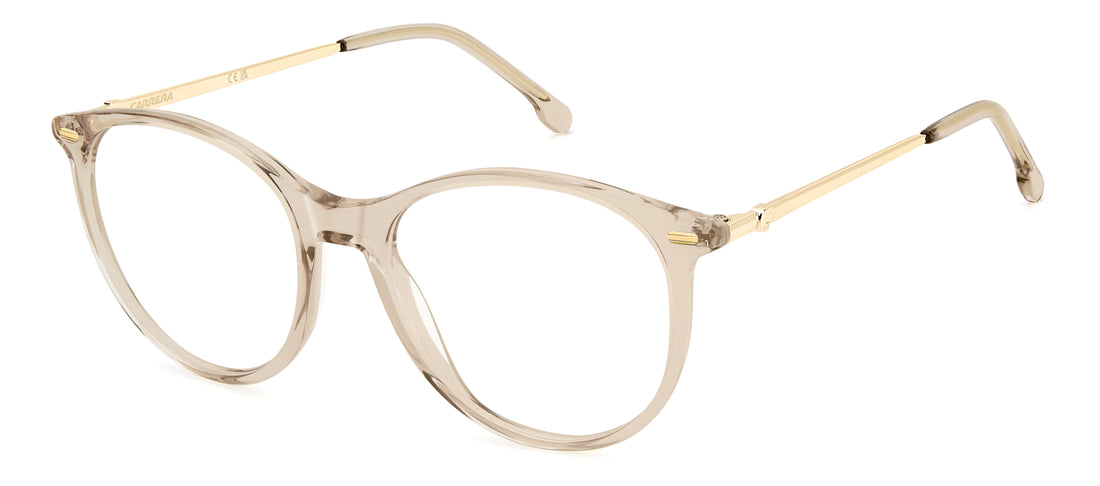 Occhiali da vista carrera 3094 fwm beige round femenino taglia 53mm - Vista principale