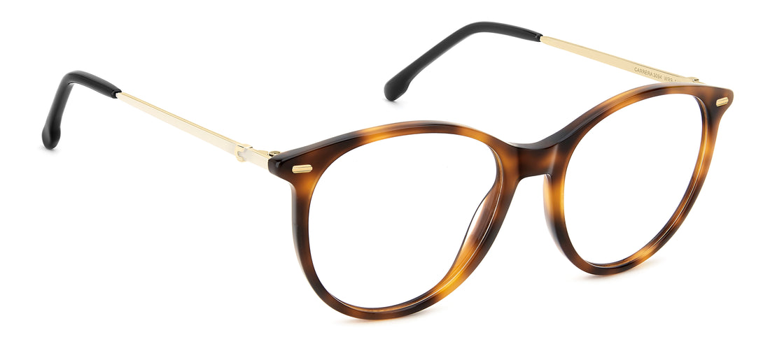Occhiali da vista carrera 3094 wr9 marron round femenino taglia 53mm - Vista dettagliata