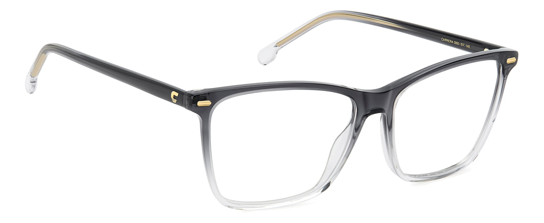 Brillen carrera 3093 ei7 negro butterfly femenino größe 56mm - Detailansicht