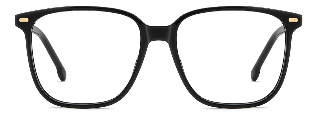 Brillen carrera 3090 807 negro rectangular femenino größe 55mm - Detailansicht