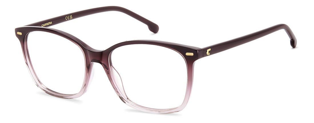 Occhiali da vista carrera 3091 b3v violeta square femenino taglia 53mm - Vista principale