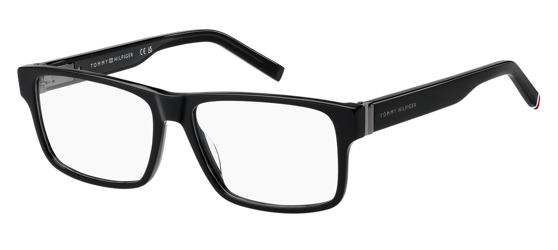 Gafas graduadas tommy hilfiger th 2311 807 negro rectangular masculino talla 57mm - Vista principal