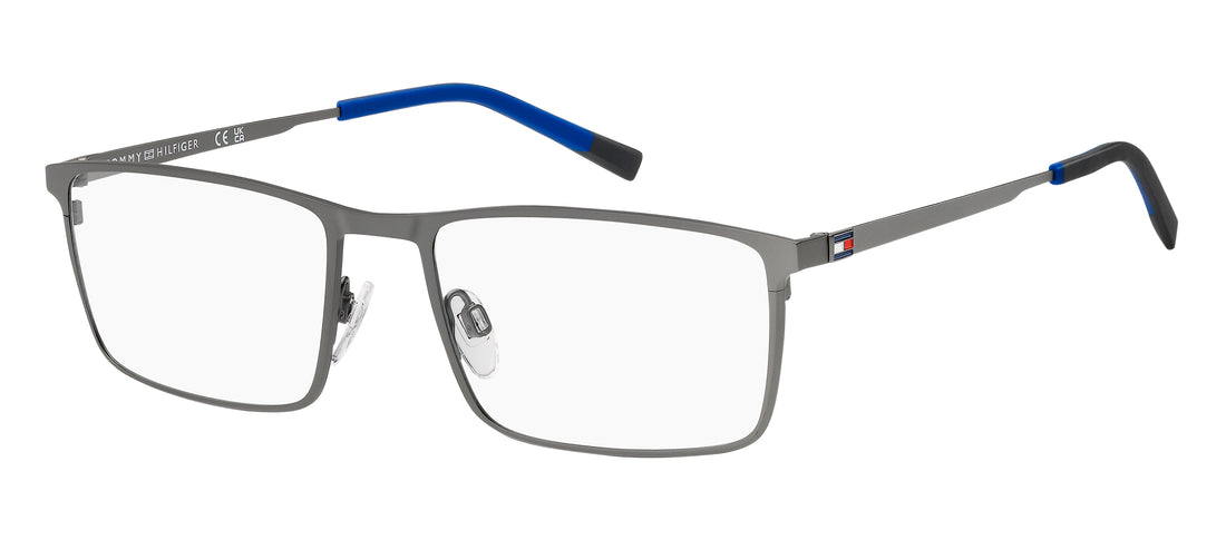 Gafas graduadas tommy hilfiger th 2314 r80 plateado rectangular masculino talla 58mm - Vista principal