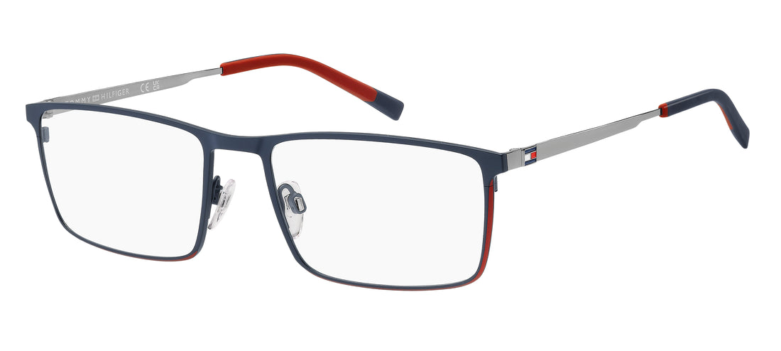 Gafas graduadas tommy hilfiger th 2314 wir azul rectangular masculino talla 58mm - Vista principal