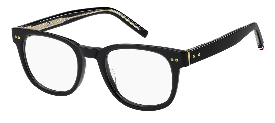 Gafas graduadas tommy hilfiger th 86 2m2 negro round masculino talla 51mm - Vista principal