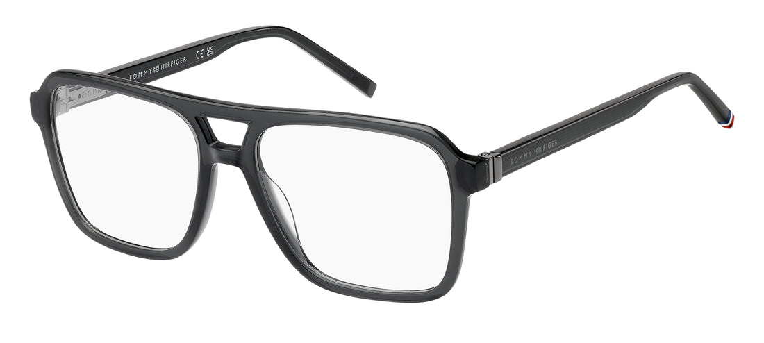Gafas graduadas tommy hilfiger th 2312 d3x plateado square masculino talla 56mm - Vista principal