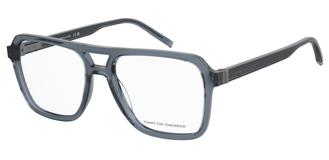 Gafas graduadas tommy hilfiger th 2312 pjp azul square masculino talla 56mm - Vista principal