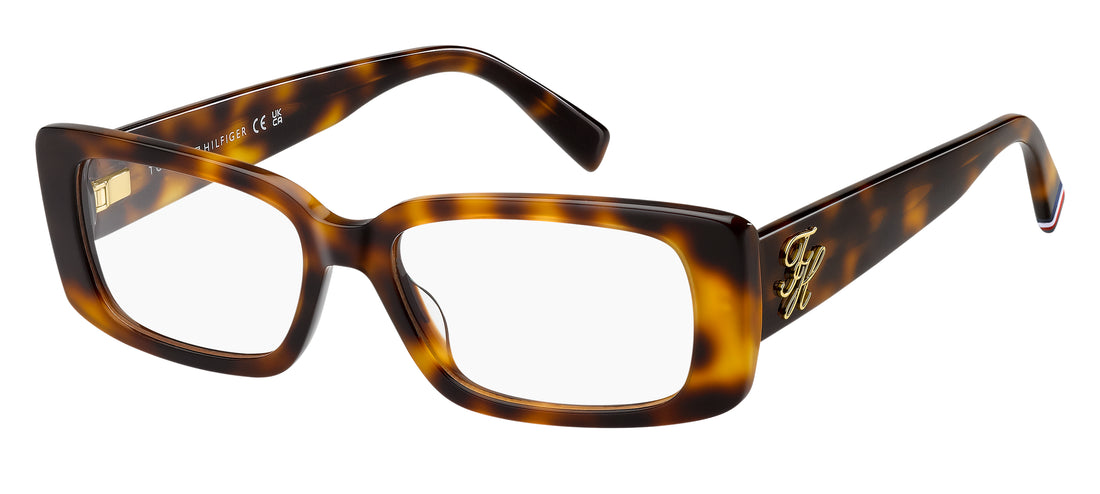 Gafas graduadas tommy hilfiger th 2345 05l havana rectangular femenino talla 53mm - Vista principal