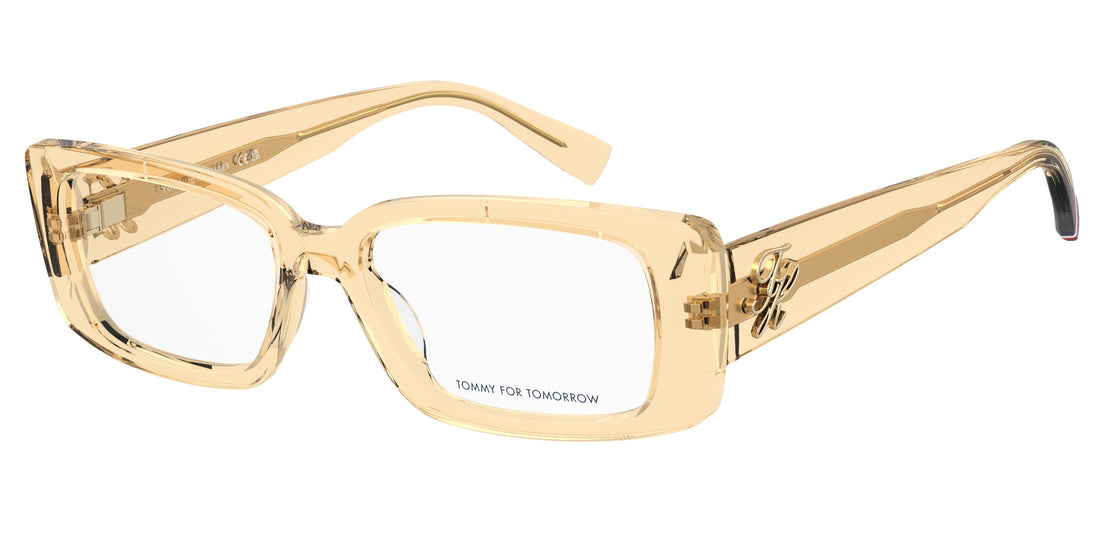 Gafas graduadas tommy hilfiger th 2345 l7q naranja rectangular femenino talla 53mm - Vista principal