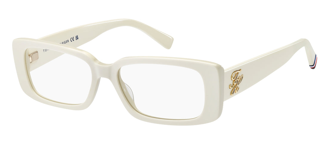 Gafas graduadas tommy hilfiger th 2345 szj beige rectangular femenino talla 53mm - Vista principal
