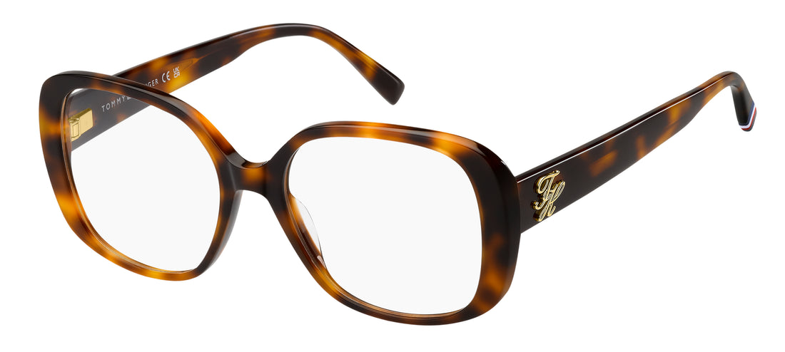 Gafas graduadas tommy hilfiger th 2346 05l havana square femenino talla 53mm - Vista principal