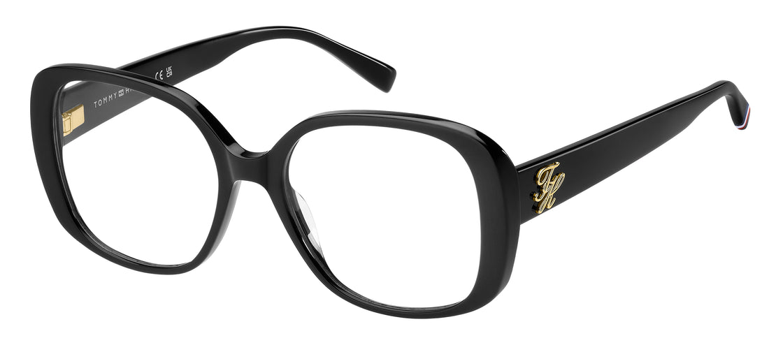 Gafas graduadas tommy hilfiger th 2346 807 negro square femenino talla 53mm - Vista principal