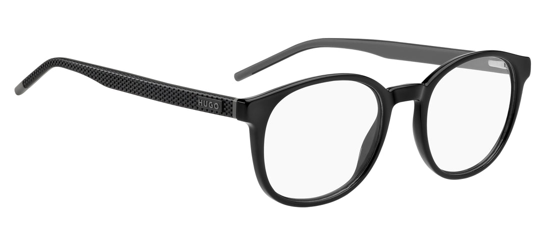 Óculos graduados hugo hg 1395 807 negro pantos masculino tamanho 51mm - Vista de detalhe