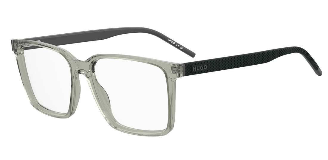 Óculos graduados hugo hg 1394 1ed verde square masculino tamanho 56mm - Vista principal