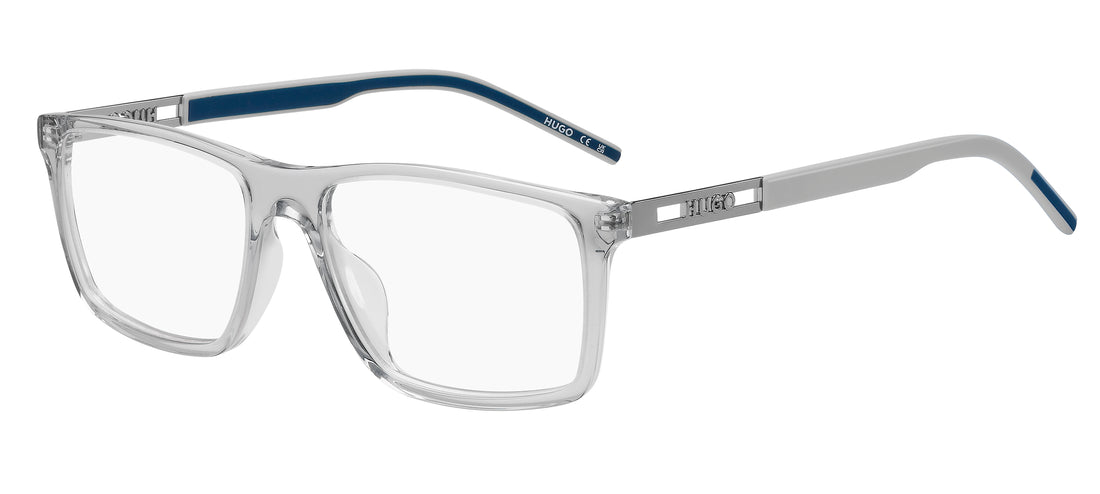 Gafas graduadas hugo hg 1416/g kb7 grey rectangular masculino talla 55mm - Vista principal