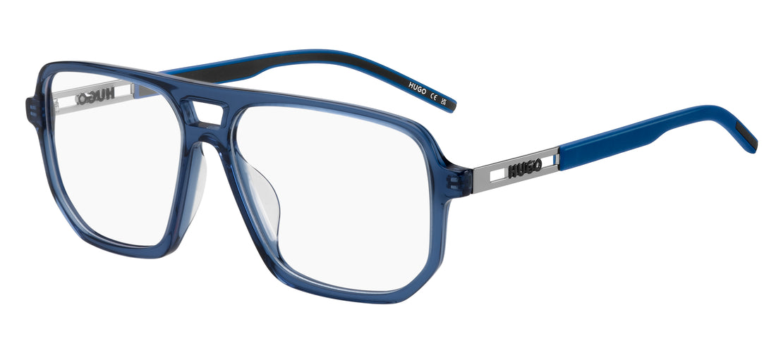Gafas graduadas hugo hg 1415/g pjp azul square masculino talla 57mm - Vista principal