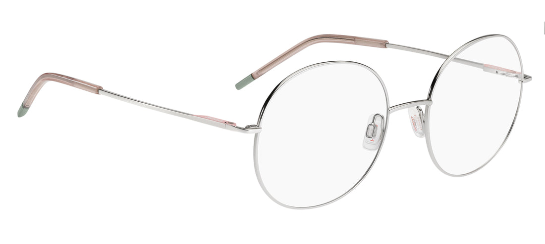 Gafas graduadas hugo hg 1412 010 plateado round femenino talla 54mm - Vista de detalle