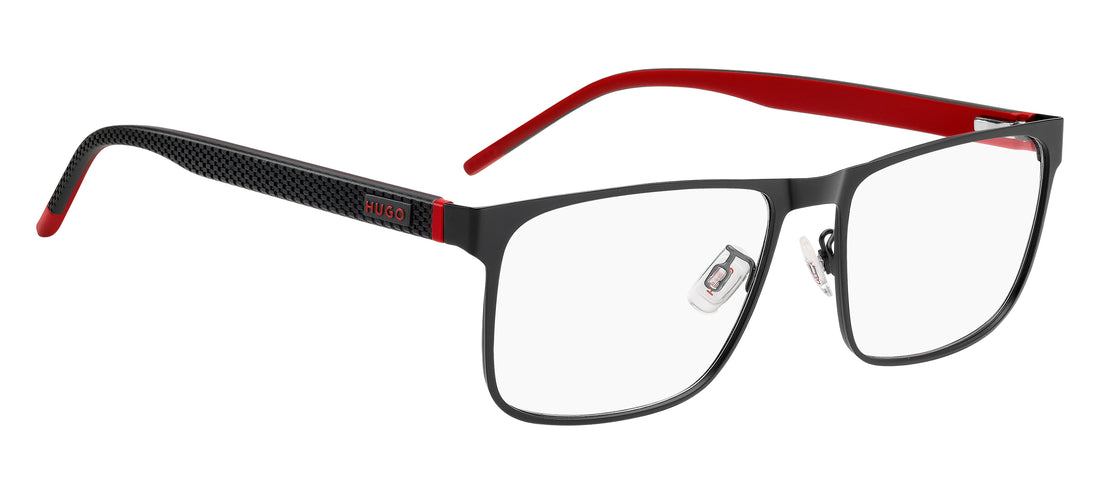 Óculos graduados hugo hg 1396/g 003 negro rectangular masculino tamanho 56mm - Vista de detalhe