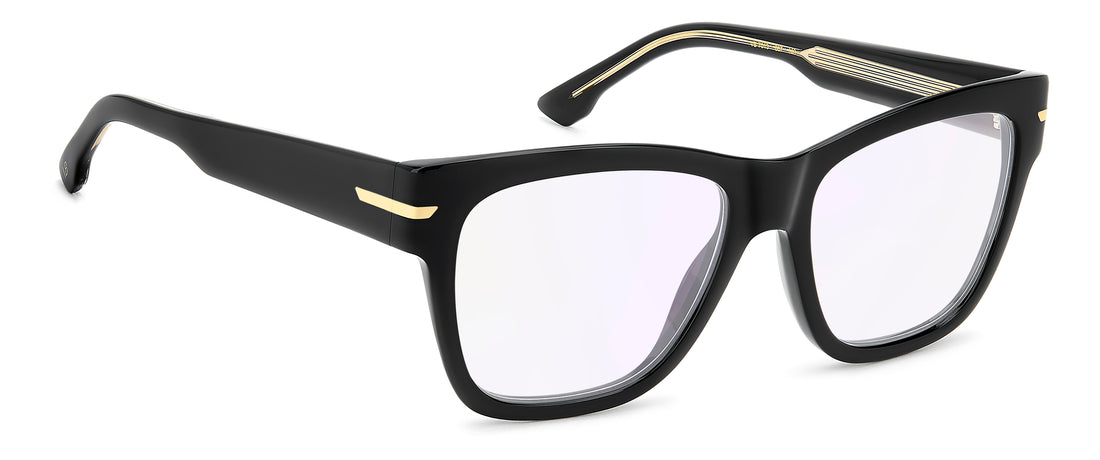 Óculos graduados victoria beckham vb 7013 807 13 negro square femenino tamanho 53mm - Vista de detalhe