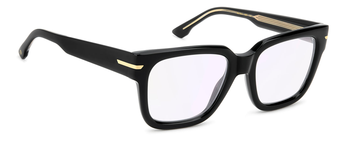 Óculos graduados victoria beckham vb 7011 807 13 negro square femenino tamanho 53mm - Vista de detalhe