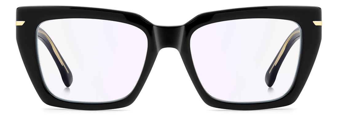 Óculos graduados victoria beckham vb 7014 807 13 negro butterfly femenino tamanho 53mm - Vista de detalhe