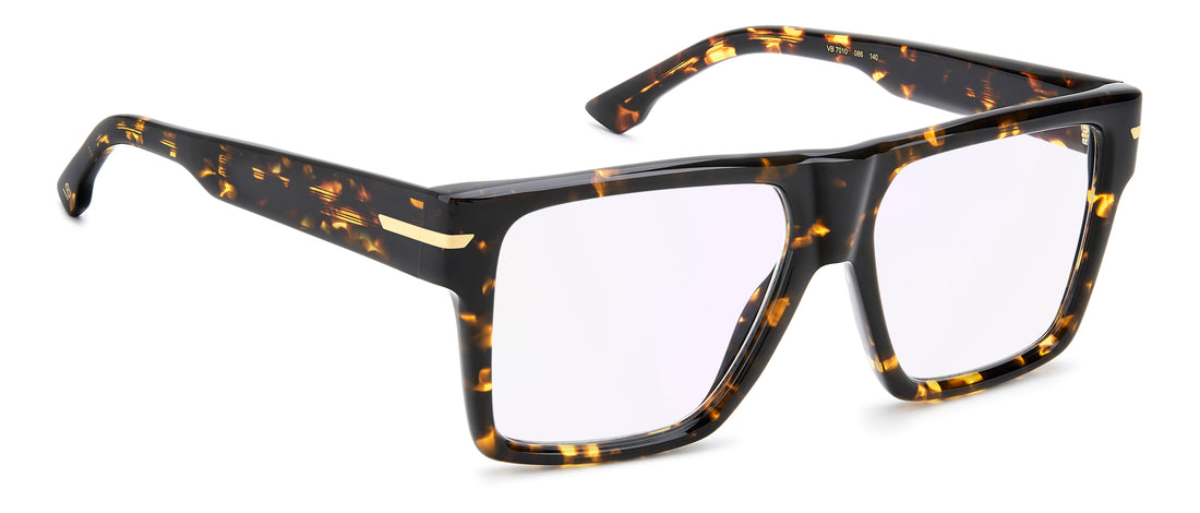 Óculos graduados victoria beckham vb 7010 086 13 havana rectangular femenino tamanho 54mm - Vista de detalhe