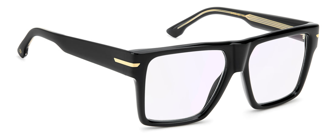 Óculos graduados victoria beckham vb 7010 807 13 negro rectangular femenino tamanho 54mm - Vista de detalhe