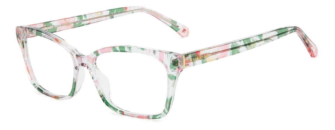 Lunettes de vue kate spade ks demi 2 f74 multicolor rectangular femenino taille 55mm - Vue principale