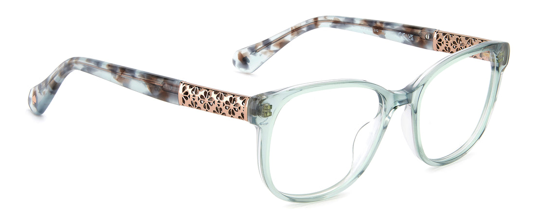 Brillen kate spade ks lyssa 2/g pjp azul square femenino größe 51mm - Detailansicht