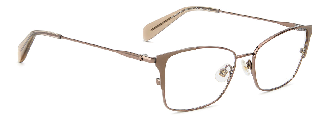 Brillen kate spade ks arla 2/g/t 09q marron rectangular femenino größe 52mm - Detailansicht