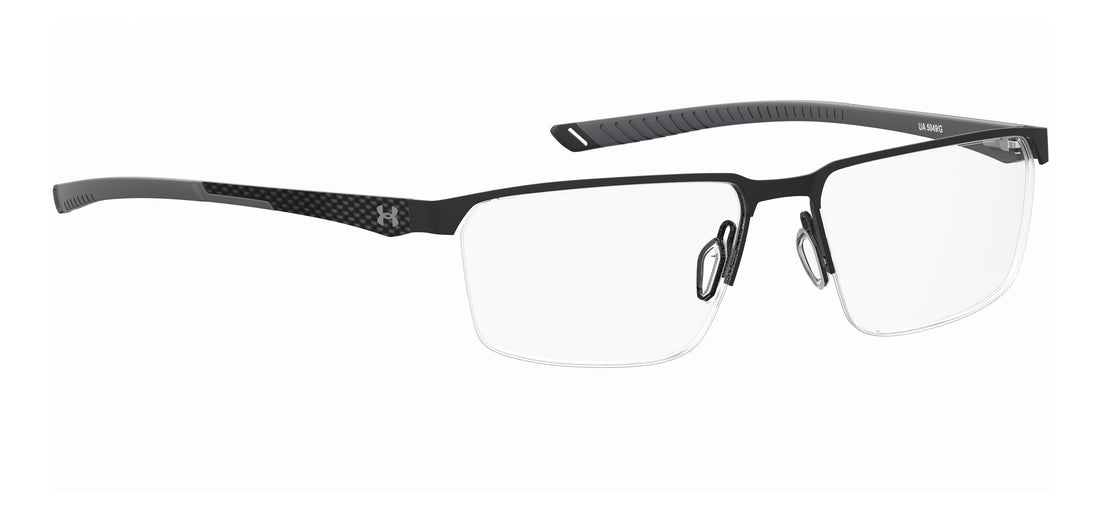 Brillen under armour ua 5049/g/us 08a negro rectangular masculino größe 57mm - Detailansicht