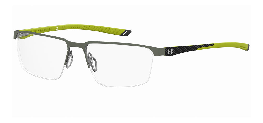 Brillen under armour ua 5049/g/us 0oc plateado rectangular masculino größe 57mm - Hauptansicht