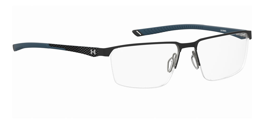 Brillen under armour ua 5049/g/us 0vk negro rectangular masculino größe 57mm - Detailansicht