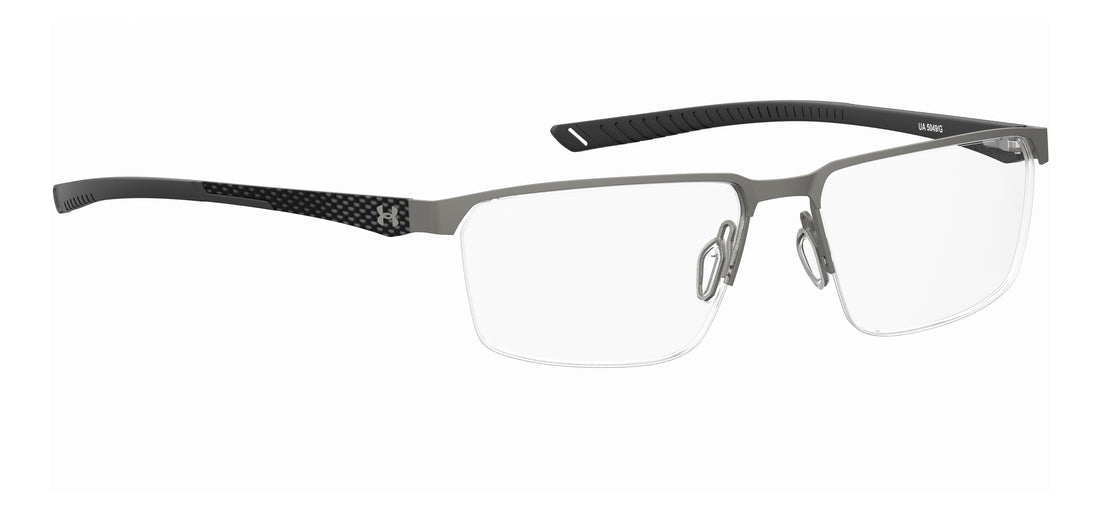 Brillen under armour ua 5049/g/us 5mo plateado rectangular masculino größe 57mm - Detailansicht