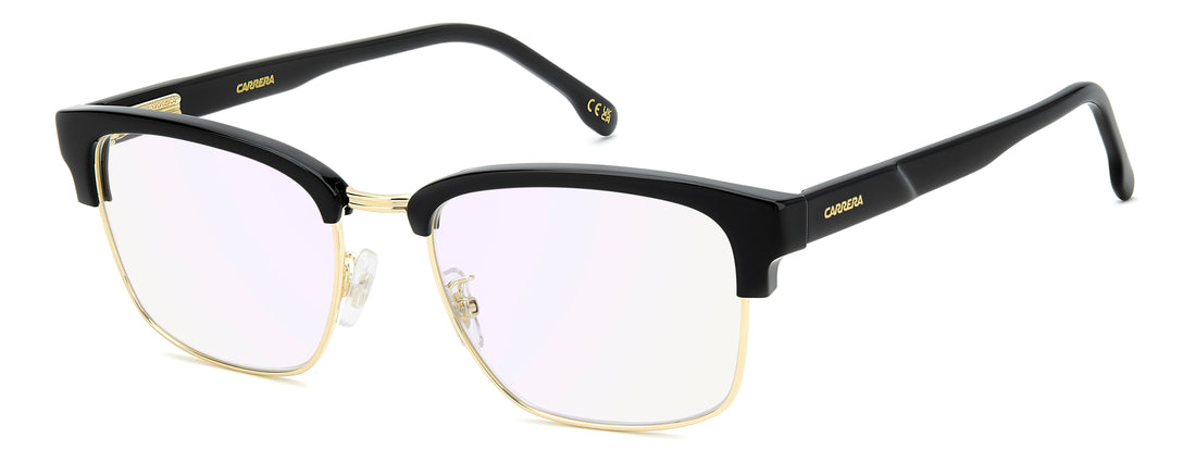 Óculos graduados carrera c flex 16/g 807 2y negro rectangular masculino tamanho 54mm - Vista principal