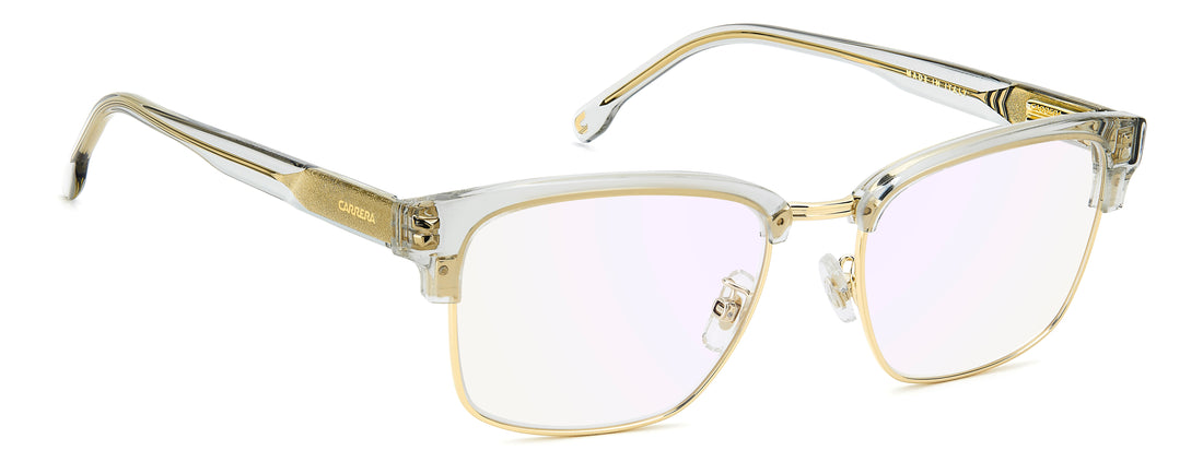 Óculos graduados carrera c flex 16/g kb7 2y gris rectangular masculino tamanho 54mm - Vista de detalhe
